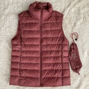 Ultra light down puffer vest